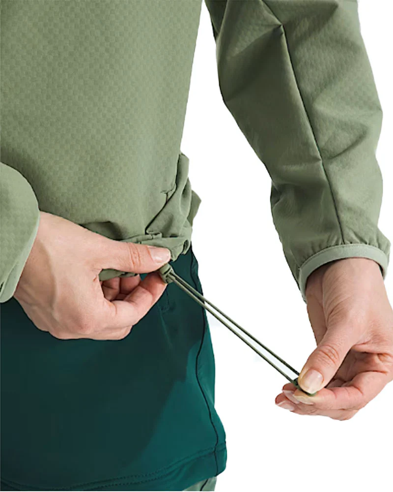 The North Face Women's Tek Approach Jacket Bark Mist/Slate Moss 2026 - Image 4
