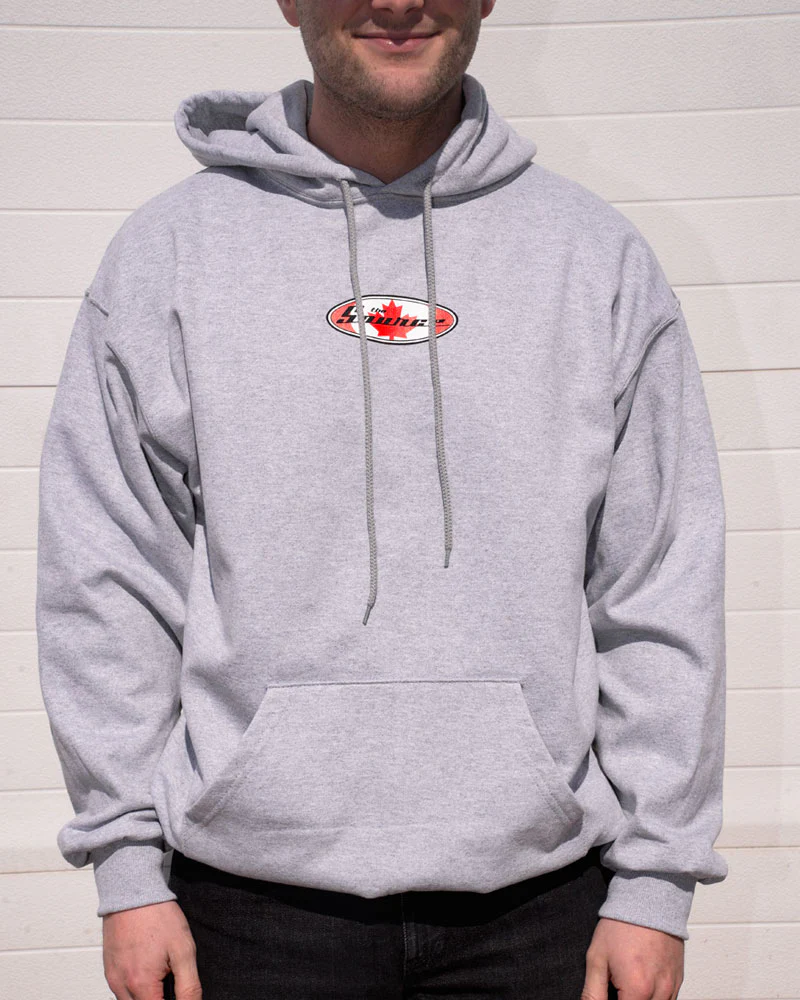 The Source 2000 OG Leaf Hoodie Heather Grey - Image 4