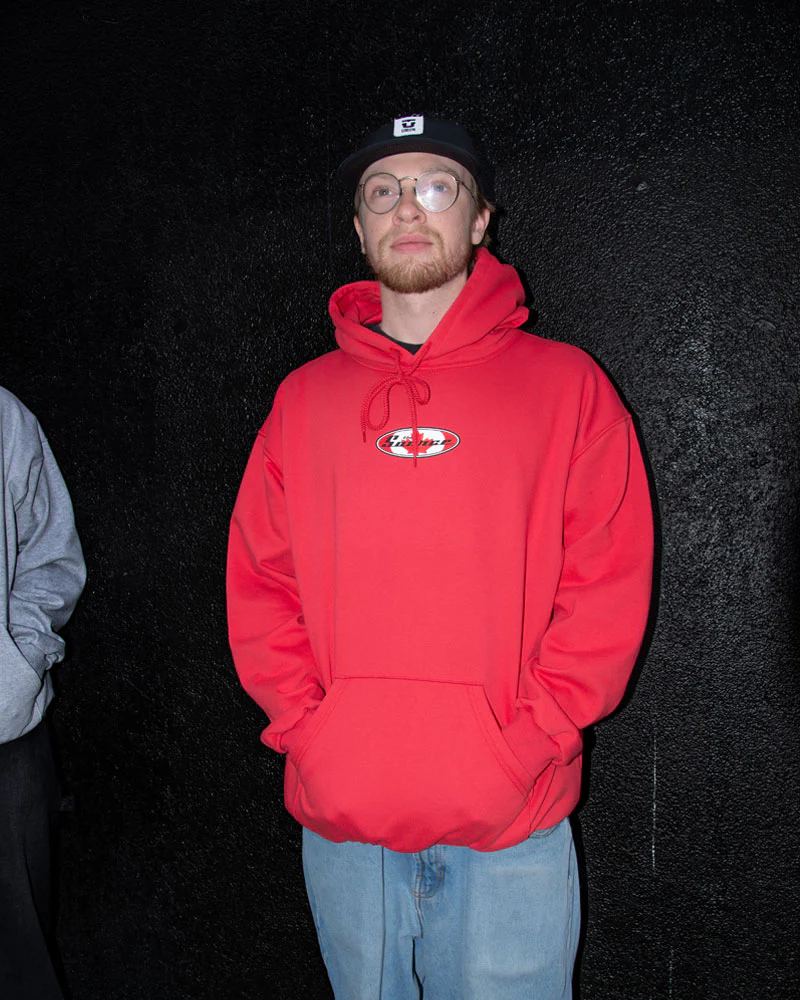 The Source 2000 OG Leaf Hoodie Red - Image 3