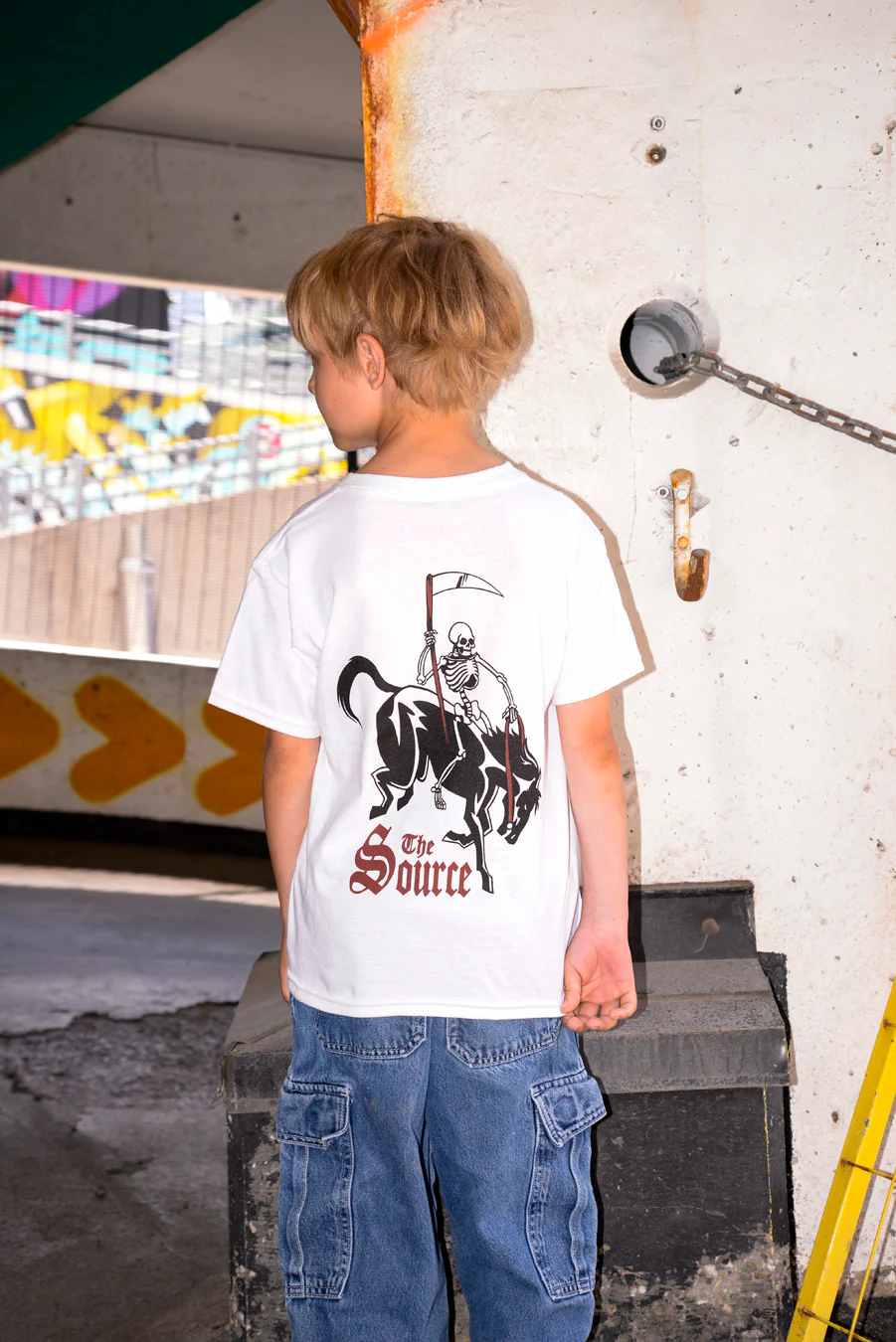 The Source Kids' Apocalypse Rider T-Shirt White - Image 2