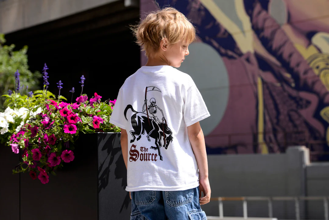 The Source Kids' Apocalypse Rider T-Shirt White - Image 3