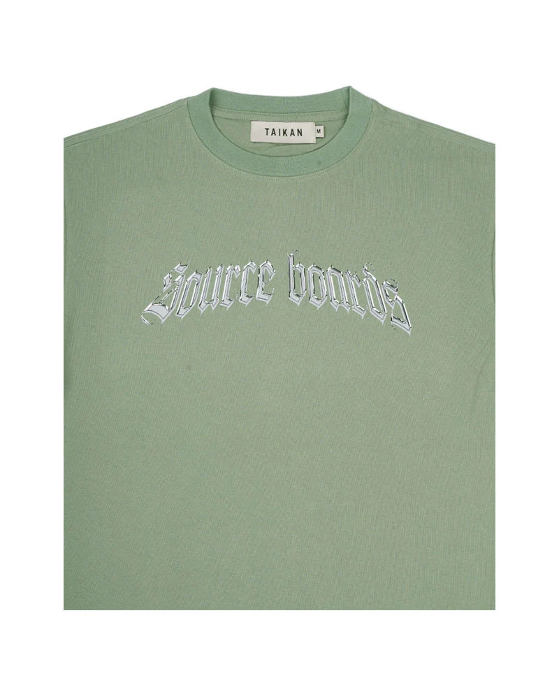 The Source Liquid Metal T-Shirt Baby Grass - Image 2