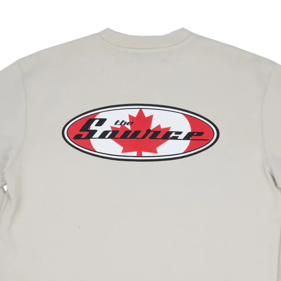 The Source OG Leaf Logo Crewneck Waterfall Mist - Image 3