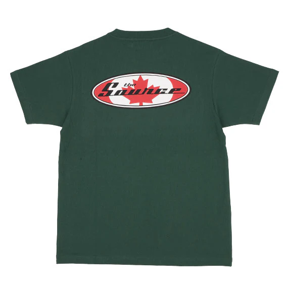 The Source OG Leaf T-Shirt Green Deep Bong Abyss - Image 2