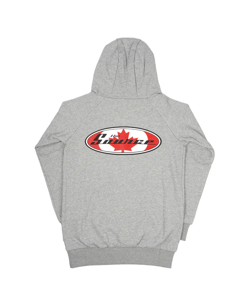The Source Women's Leaf Long Pullover Hoodie Heather Grey - Image 2
