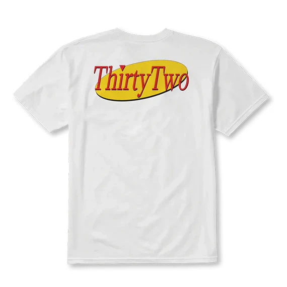 Thirty-Two 32 Art T-Shirt White/Yellow 2026