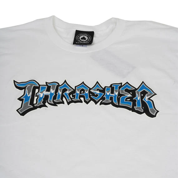 Thrasher Cruisin' T-Shirt White - Image 2