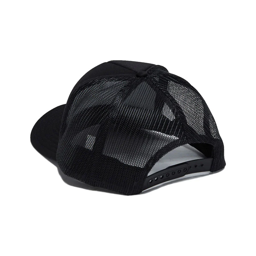 Thrasher Destruction Trucker Hat Black/Black - Image 2