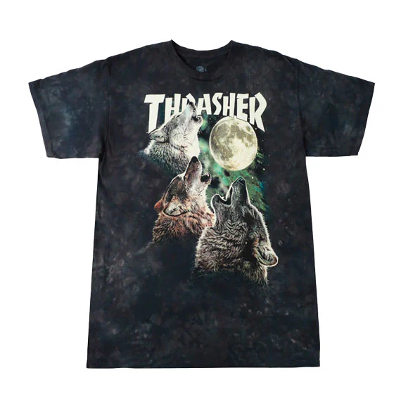 Thrasher Wolves T-Shirt - Green