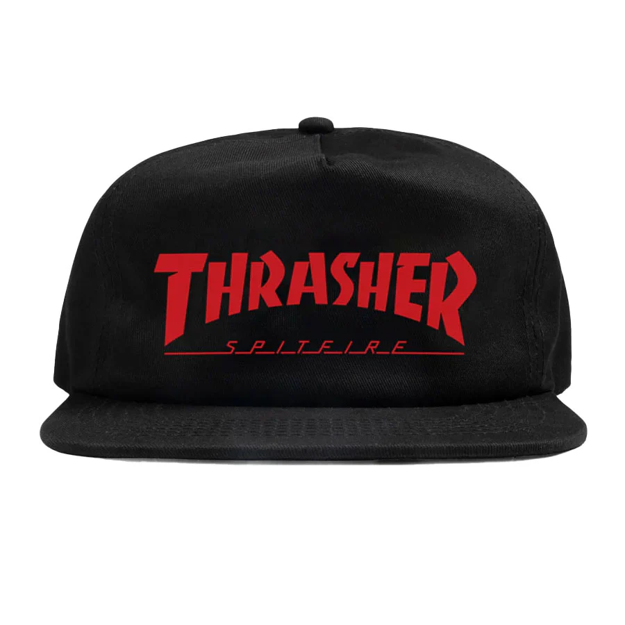 Thrasher X Spitfire Snapback Black