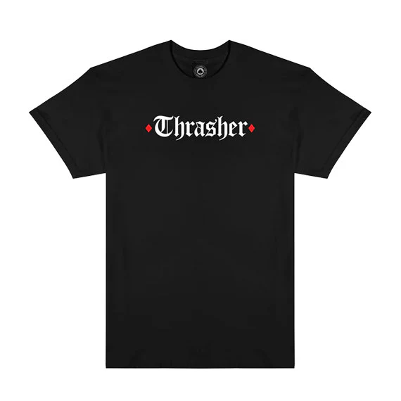 Thrasher X Spitfire The End Oath T-Shirt Black - Image 2