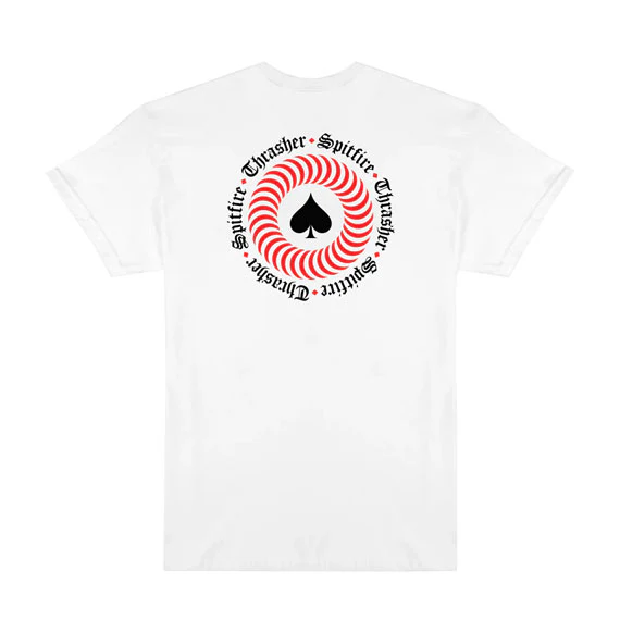 Thrasher X Spitfire The End Oath T-Shirt White