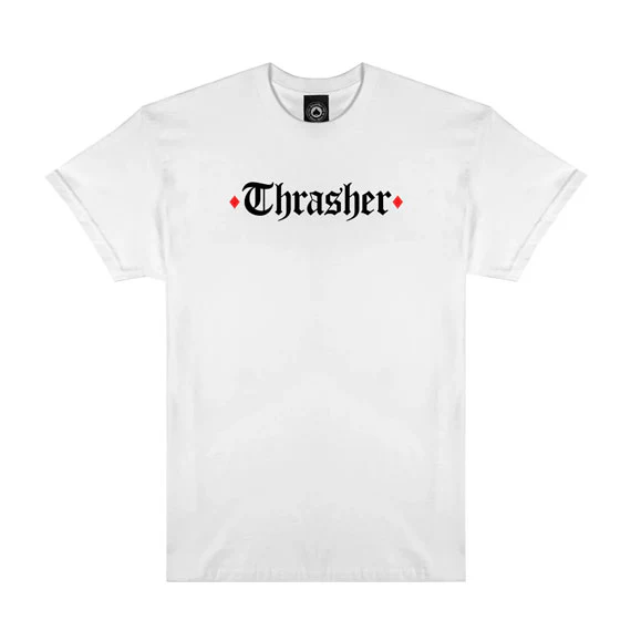 Thrasher X Spitfire The End Oath T-Shirt White - Image 2