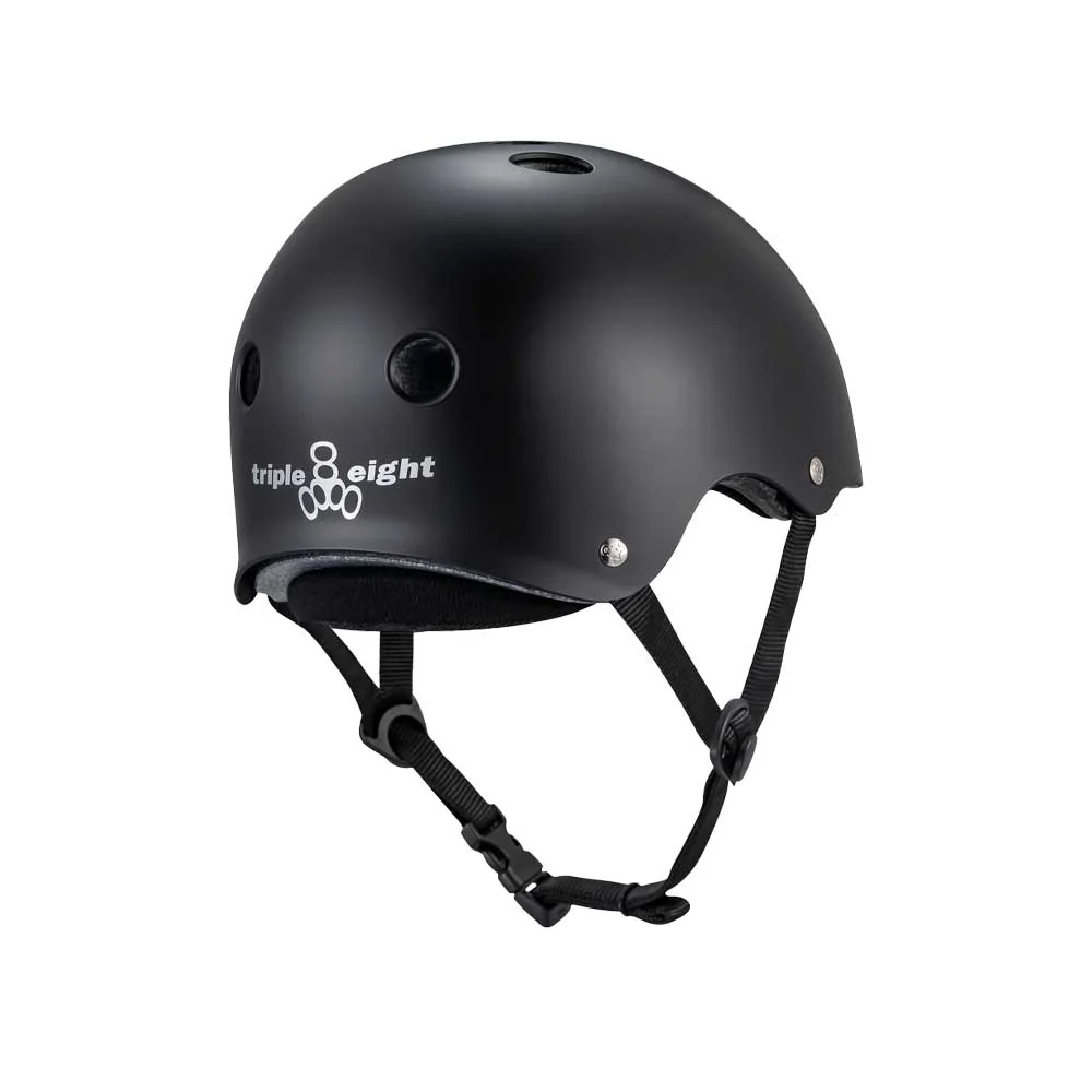 Triple 8 Deep Cover Helmet - Matte Black - Image 3