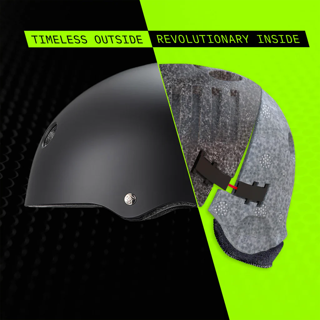 Triple 8 Deep Cover Helmet - Matte Black - Image 4