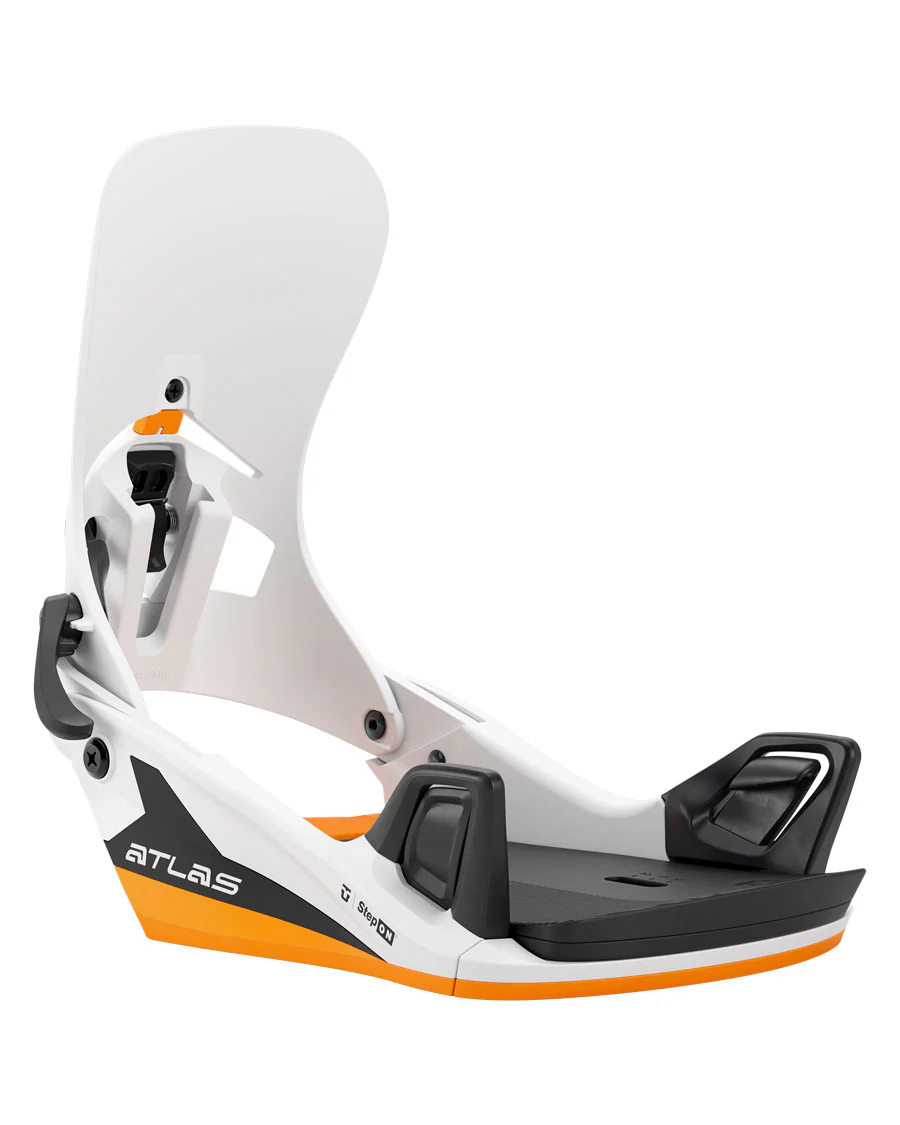 Union Men's Atlas Step On Binding White/Orange 2026 - Image 3