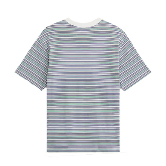 Vans Cameron Stripe Knit Marshmallow-Glacial Slate - Image 2