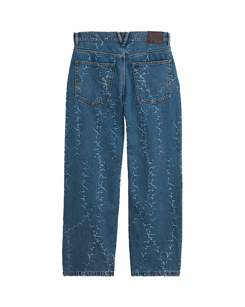 Vans Check-5 Baggy Denim Prickler Pants Vintage Indigo - Image 2