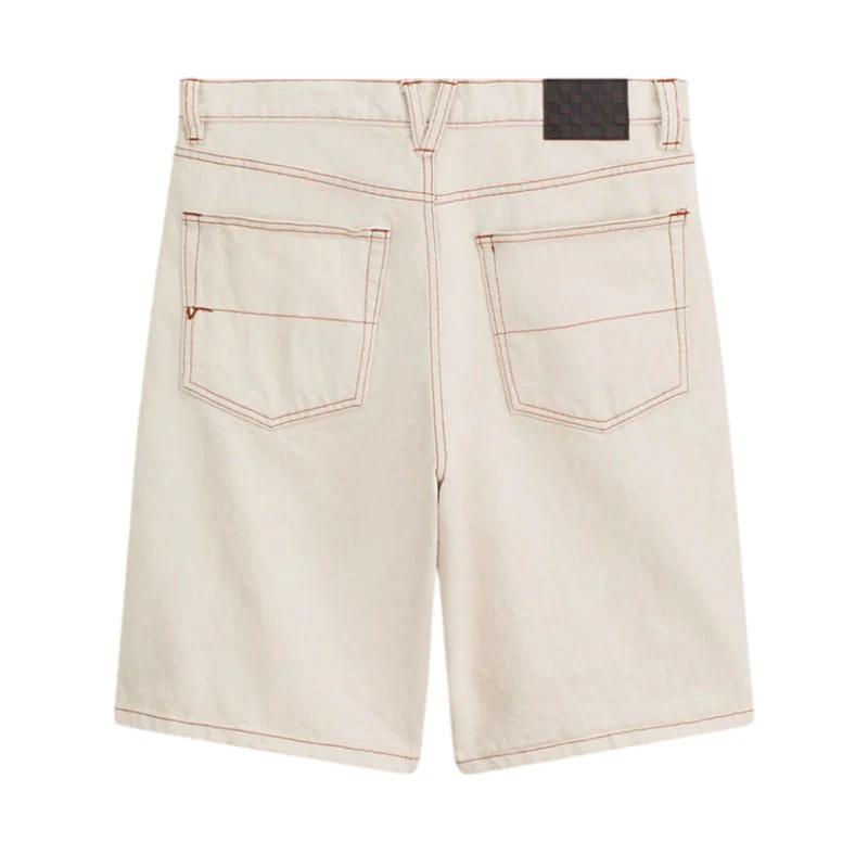 Vans Check-5 Baggy Denim Short Natural Seed - Image 2