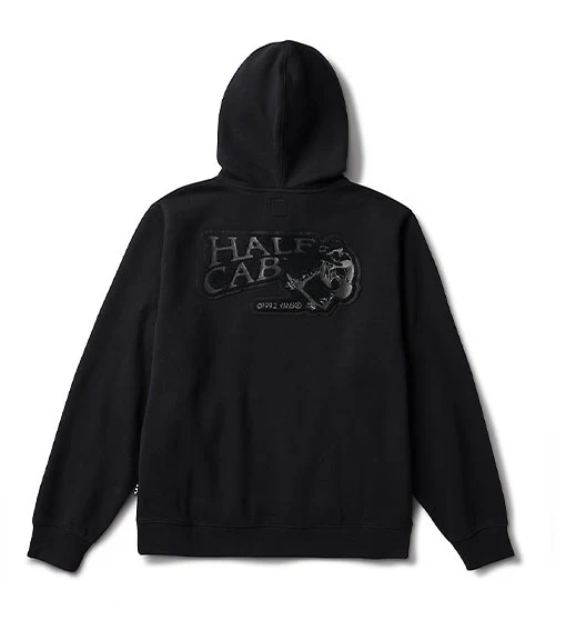 Vans Half Cab 30th Fleece Hooded Sweatshirt - Black - Image 2