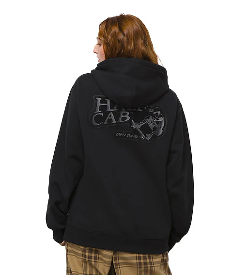 Vans Half Cab 30th Fleece Hooded Sweatshirt - Black - Image 4