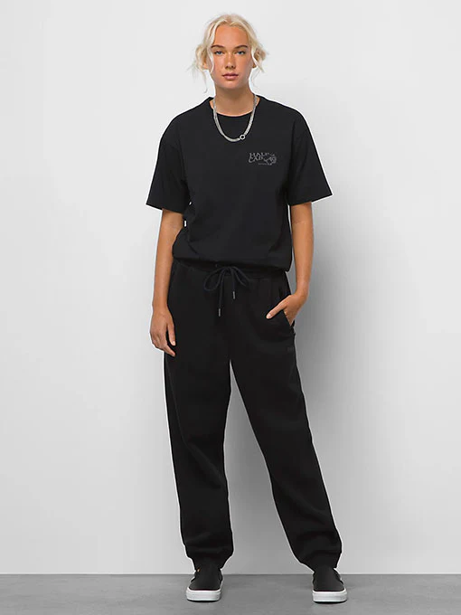 Vans Half Cab 30th Loose Fleece Pant - Black - Image 3