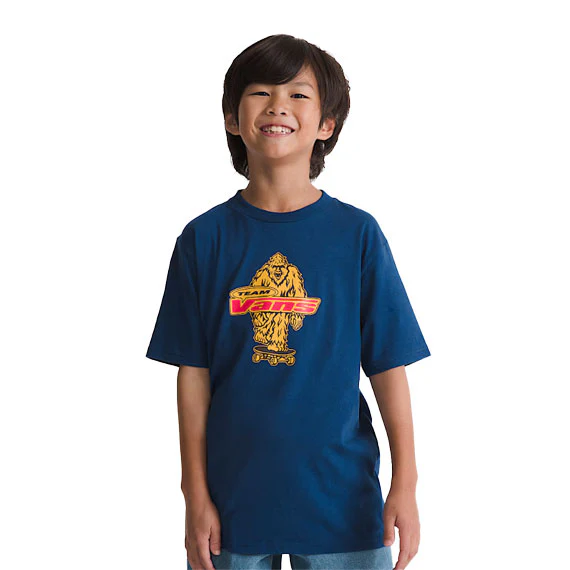 Vans Kids' Big Push T-Shirt Deep Indigo - Image 3