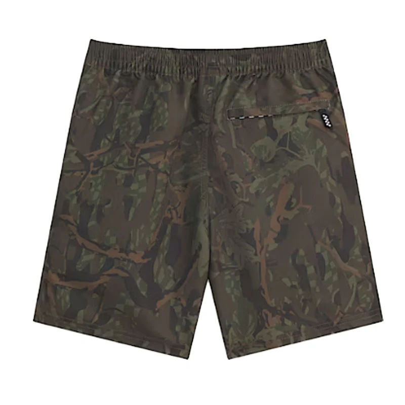 Vans Kids' Primary II Printed Elastic Boardshort Obsidian Fern - Image 2