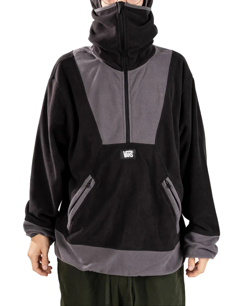 Vans Men's MTE Warrens Polar Fleece Balaclava Pullover Black - Image 2