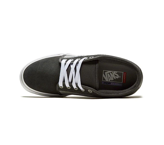 Vans Skate Chukka Low - Suede/Canvas Dark Grey/White - Image 2