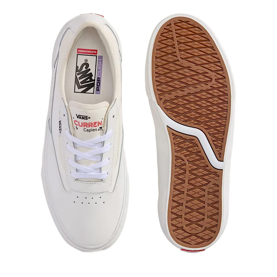 Vans Skate Curren Caples Shoe Blanc De Blanc - Image 4