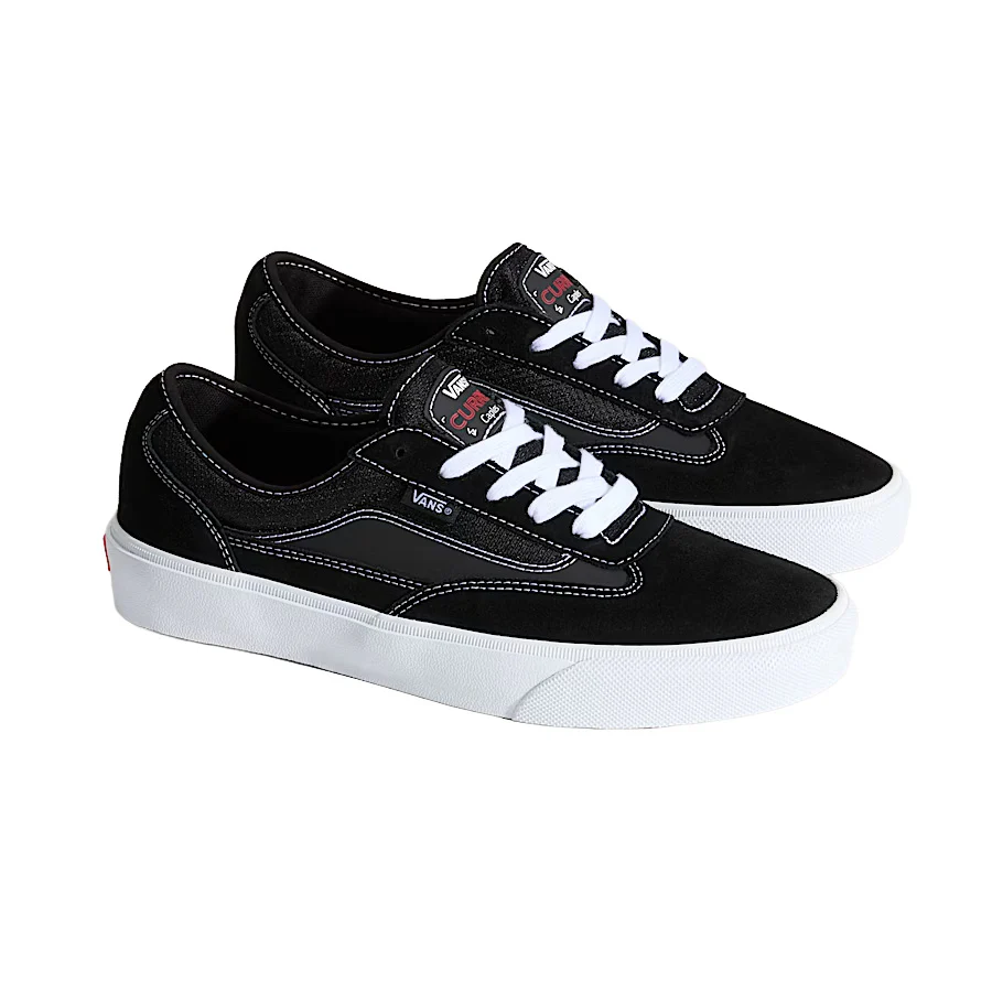 Vans Skate Curren Caples Shoe Gum Black/White - Image 3