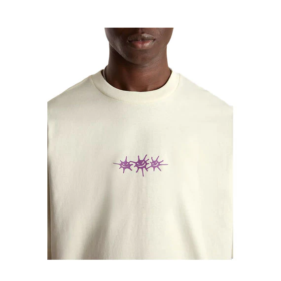 Vans Skate Difficult To Love T-Shirt - Marshmallow - Image 3