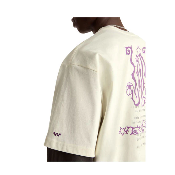 Vans Skate Difficult To Love T-Shirt - Marshmallow - Image 4