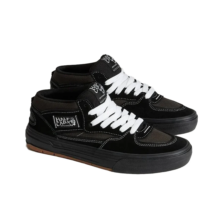 Vans Skate Half Cab® Wafflecup™ Shoe Black/Asphalt - Image 3