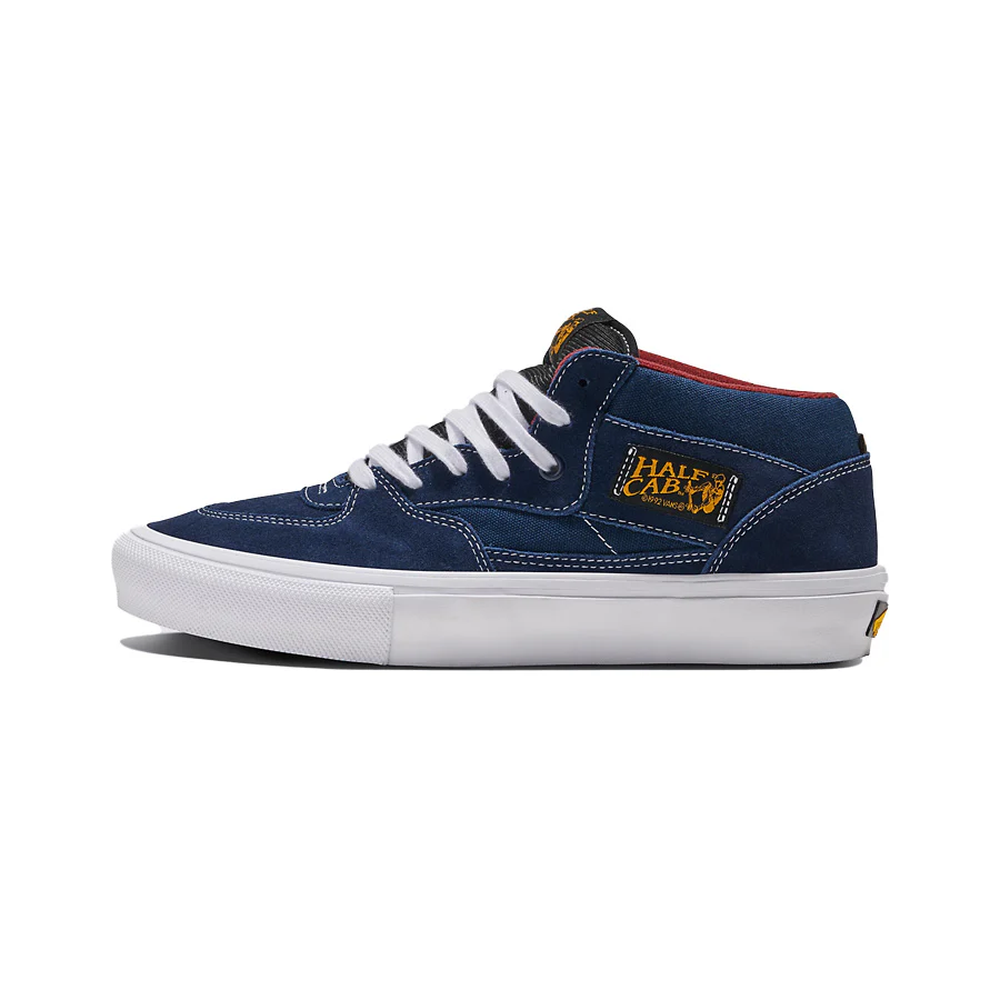 Vans Skate Half Cab - Navy/Burgundy - Image 2