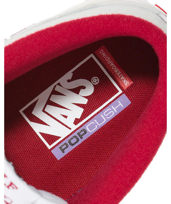 Vans Skate Half Cab - Vintage Sport White/Red - Image 4