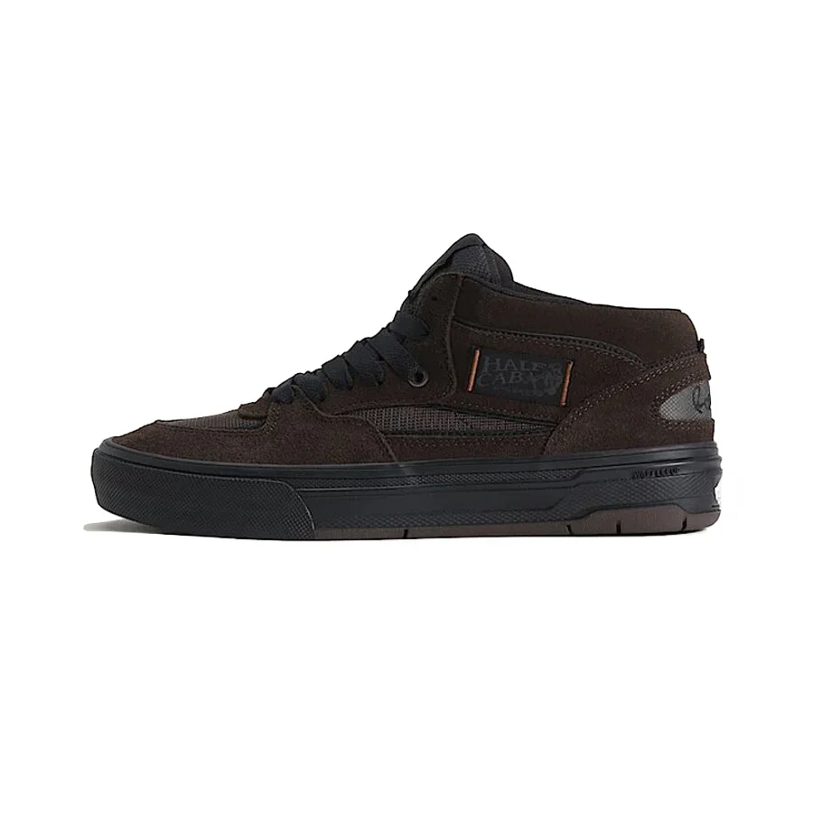 Vans Skate Half-Cab Wafflecup Shoe Rizzo Brown/Black - Image 2