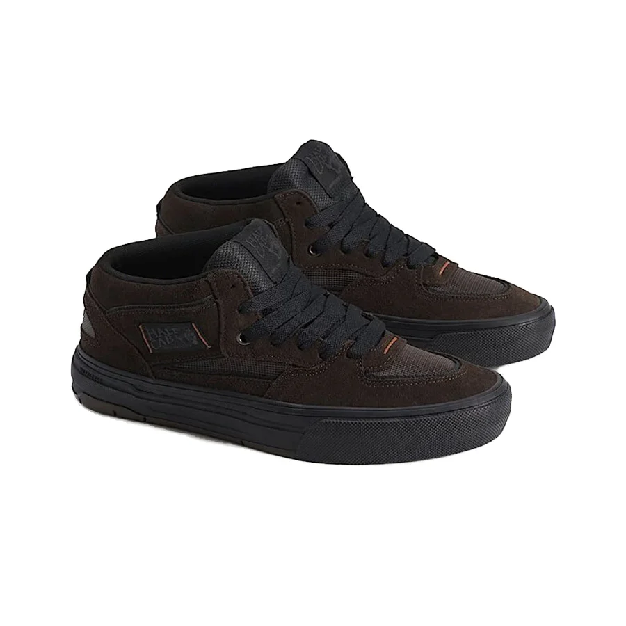 Vans Skate Half-Cab Wafflecup Shoe Rizzo Brown/Black - Image 3