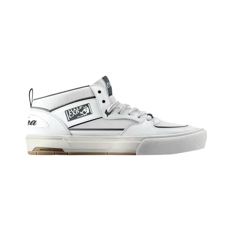 Vans Skate Half-Cab Wafflecup Shoe Una White/Gum