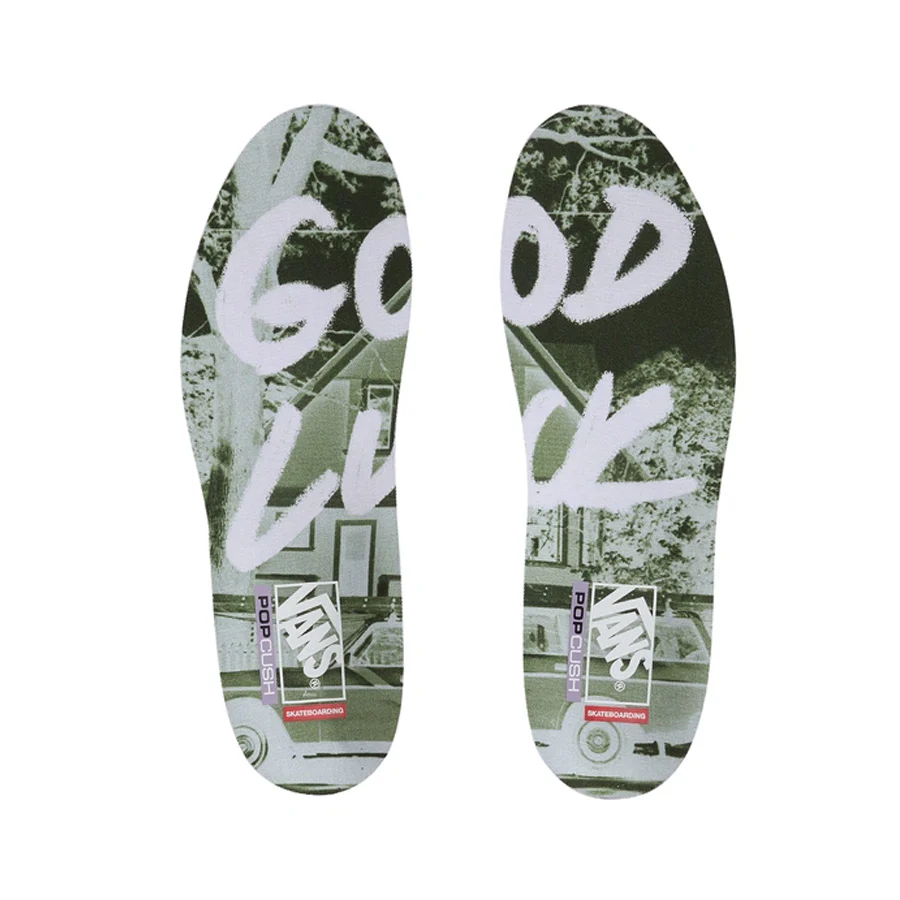 Vans Skate Half-Cab Wafflecup Shoe Una White/Gum - Image 6