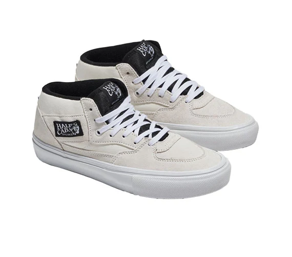 Vans Skate Half Cab - White/Black - Image 3