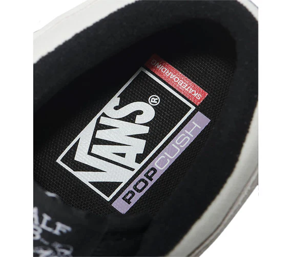 Vans Skate Half Cab - White/Black - Image 7