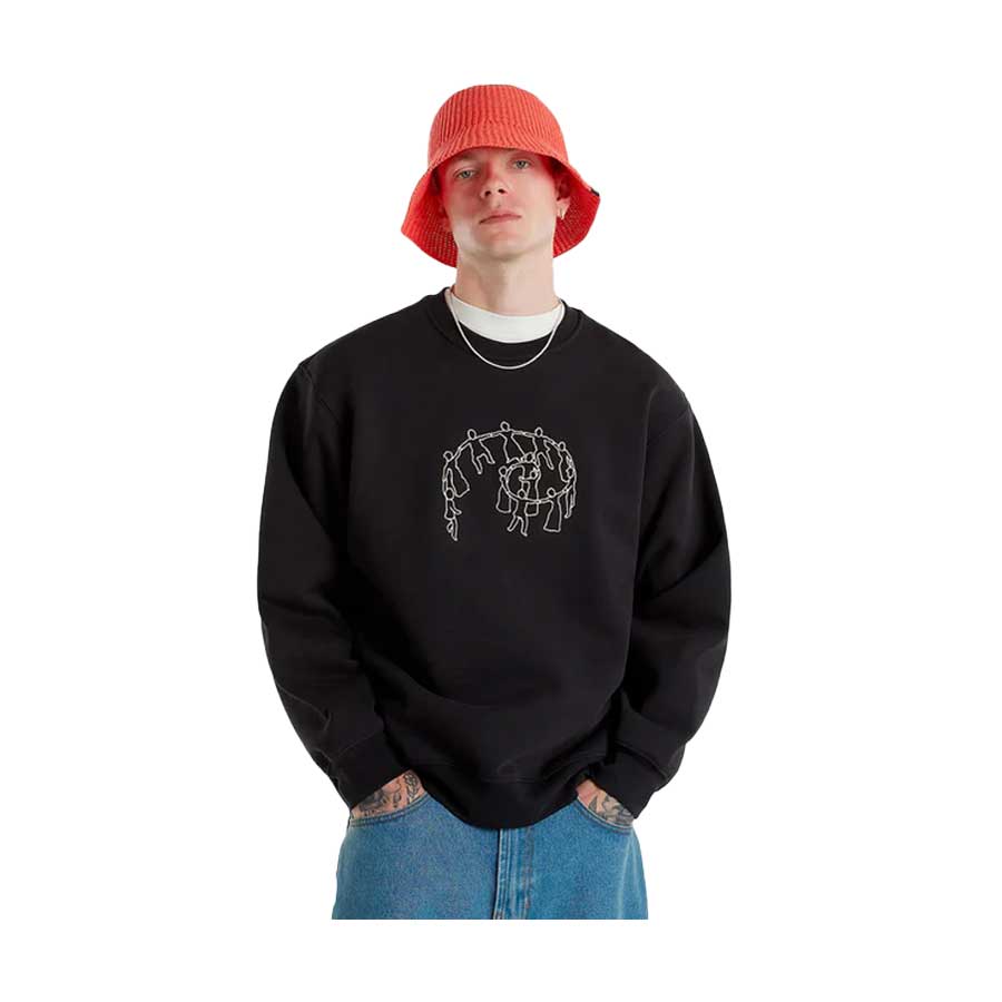 Vans Skate Hold Hands Crew - Black - Image 3