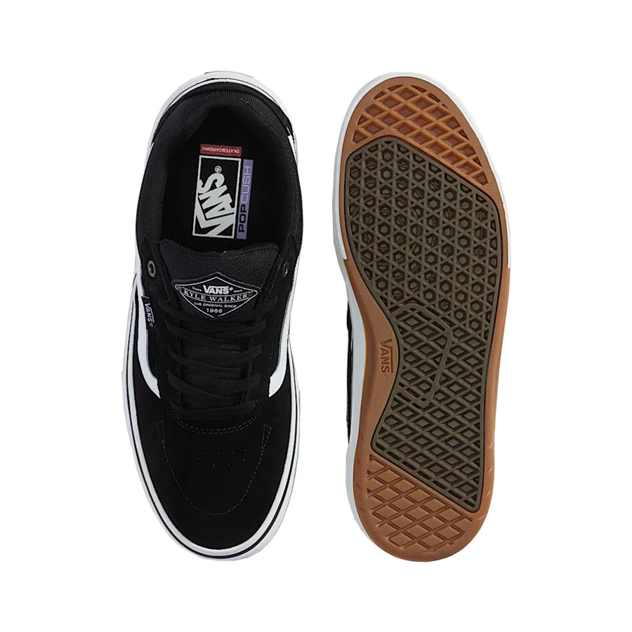 Vans Skate Kyle Walker Wafflecup™ Shoe Black/White - Image 4