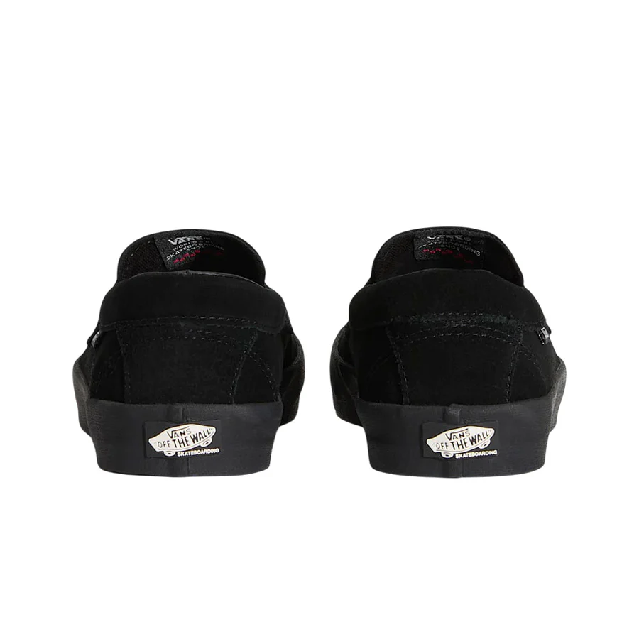 Vans Skate Loafer Shoe Suede Black/Black - Image 5