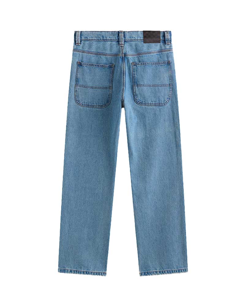 Vans Skate Loose Bootcut Denim Stone Wash - Image 2