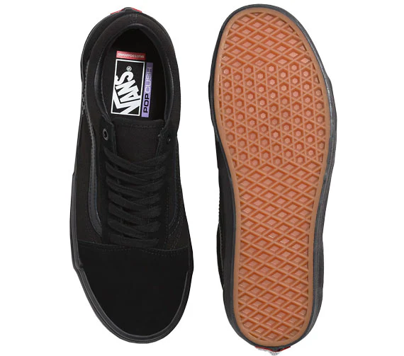 Vans Skate Old Skool - Black/Black - Image 4