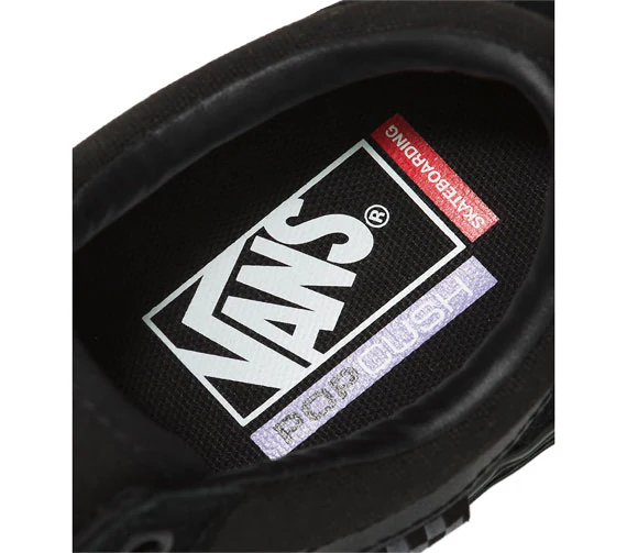 Vans Skate Old Skool - Black/Black - Image 7