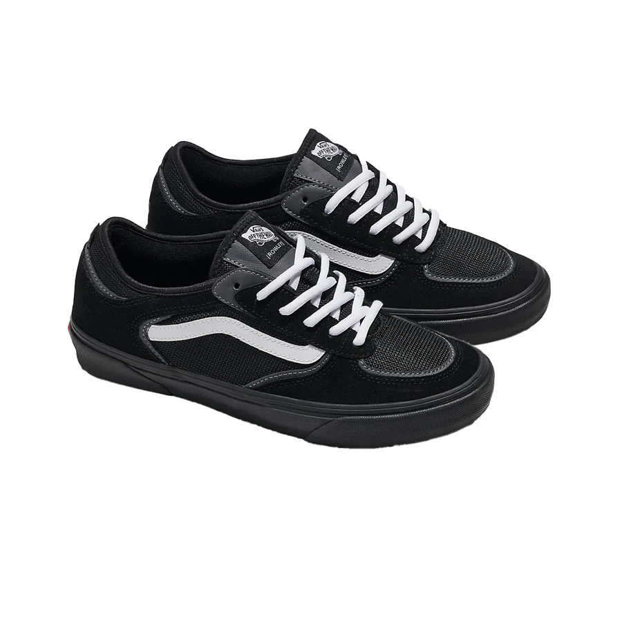 Vans Skate Rowley - Black/White/Black - Image 3